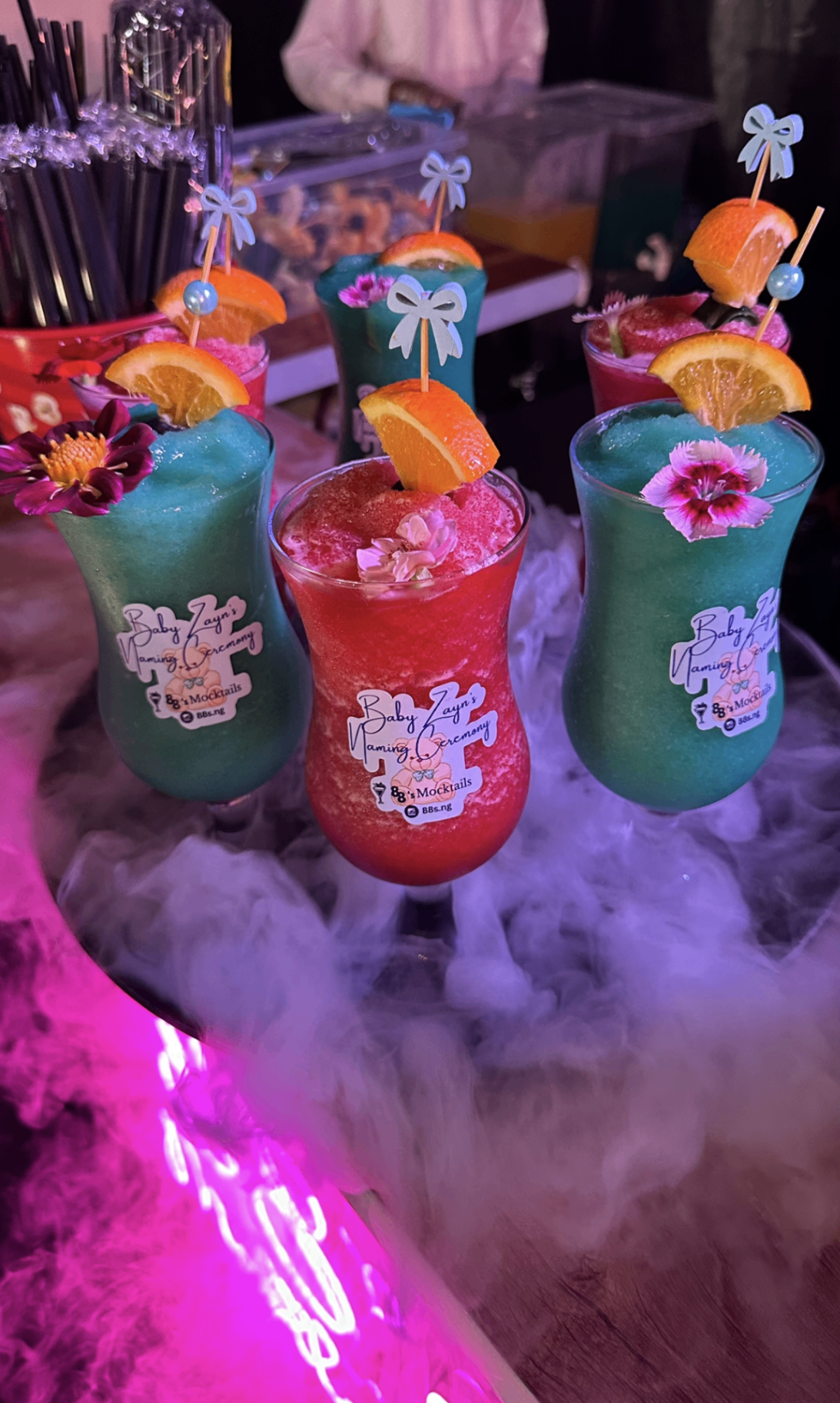 Luxury event and mocktail moment