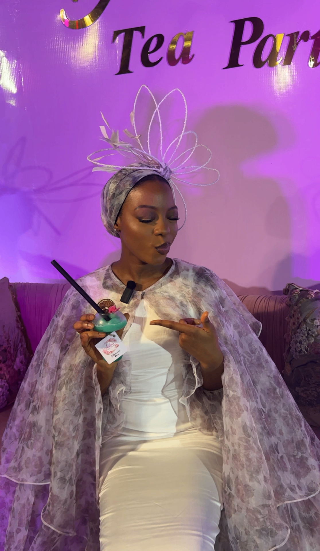 Luxury event and mocktail moment