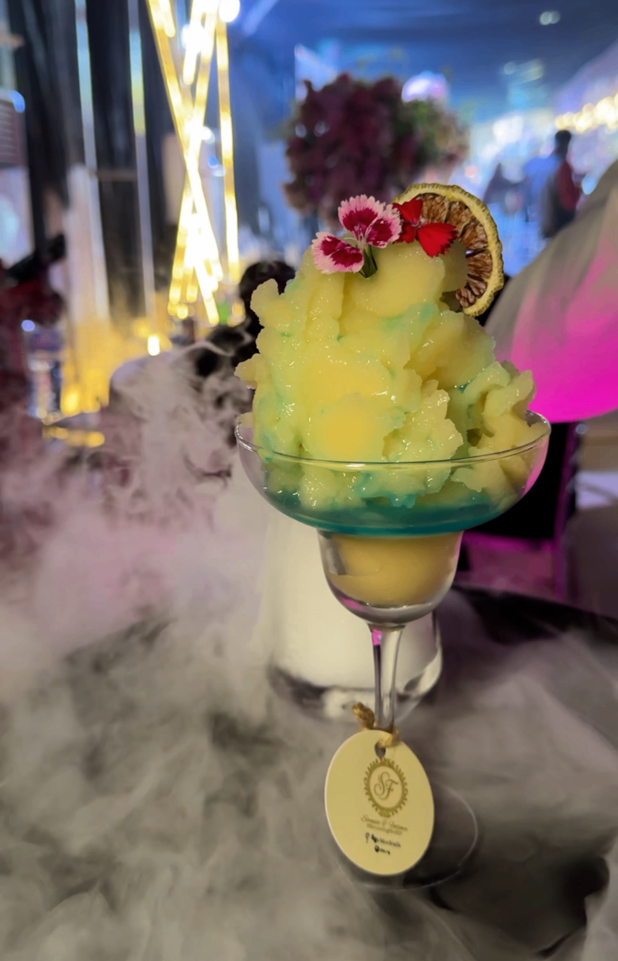 Luxury event and mocktail moment
